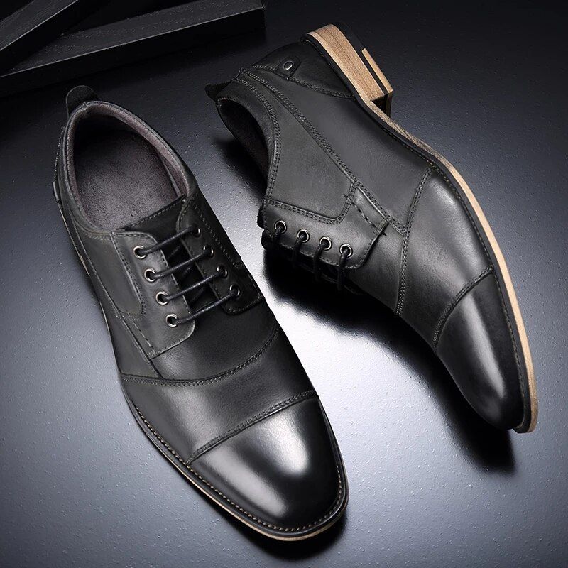 Demetrio Miesten Rento Oxford - Kahvi