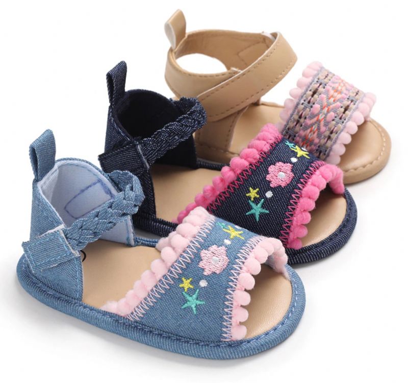 Demitria Baby Girls -sandaalit - Musta