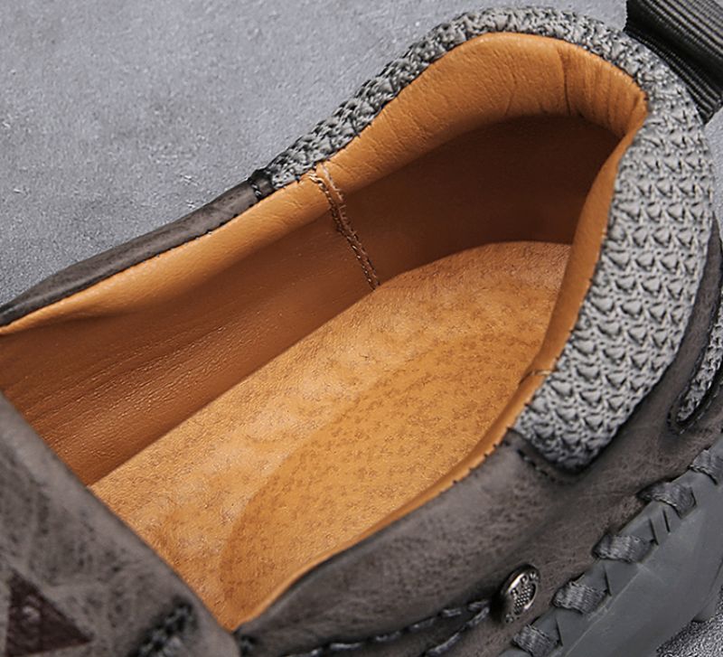 Dennis Miesten Loafers Classic -kengät - Harmaa