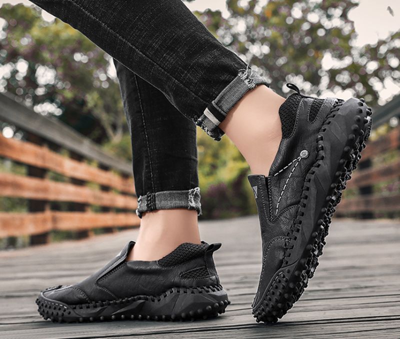Dennis Miesten Loafers Classic -kengät - Harmaa