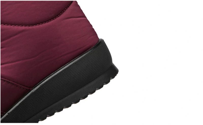 Devany Boots Mid Calf - Viininpunainen