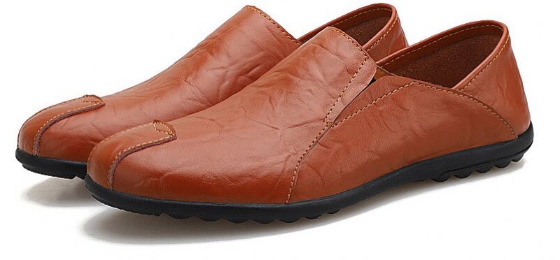 Dibu Miesten Loafers Vapaa-ajan Kengät - Keltainen
