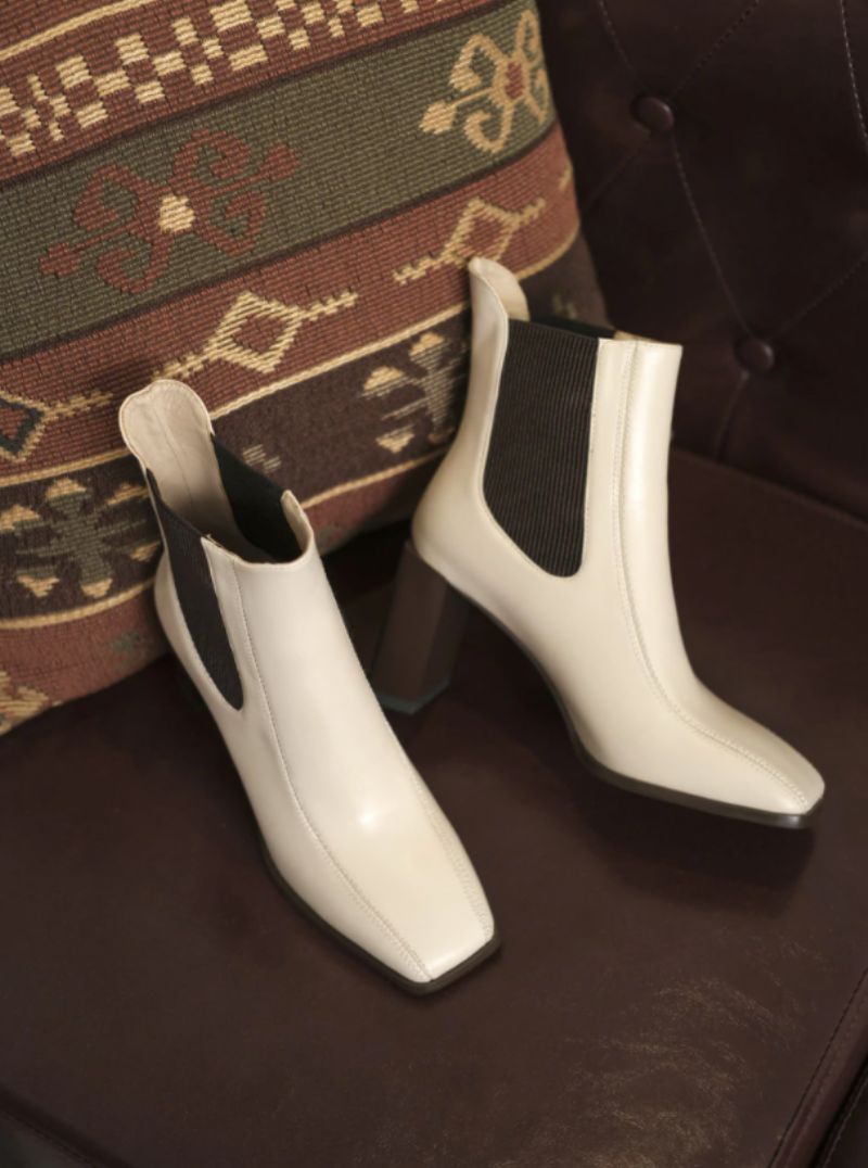 Dixie Boots Nilkkakorkeus - Beige