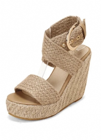 Doris Naisten Wedges Hamppusandaalit