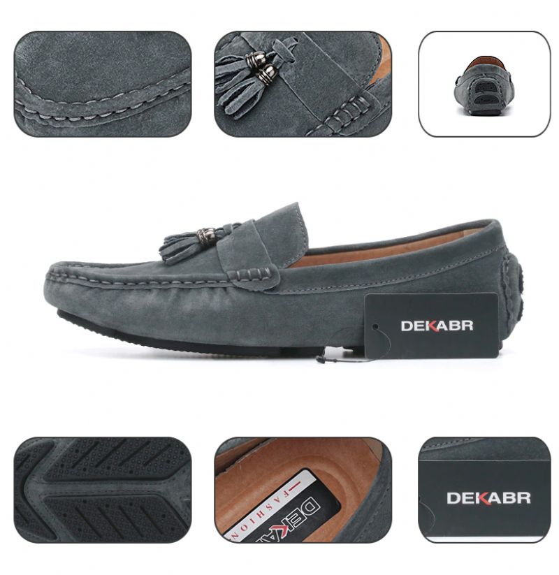 Draco Miesten Loafers -kengät - Harmaa