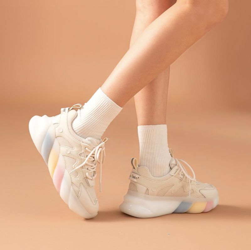 Dreamy Naisten Moniväriset Tennarit - Beige