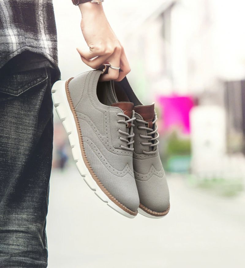 Ed Miesten Vapaat Tennarit - Beige
