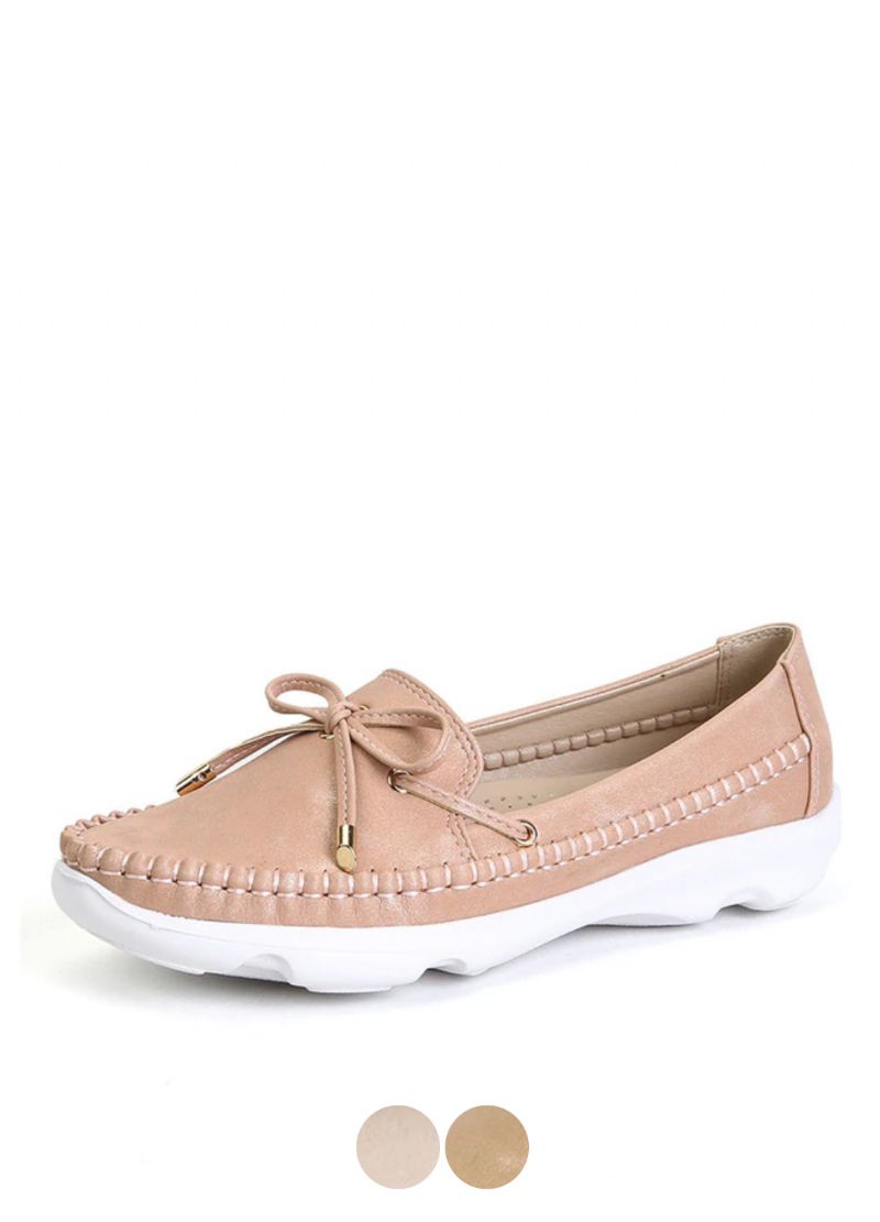 Edesia Naisten Nahkainen Loafer