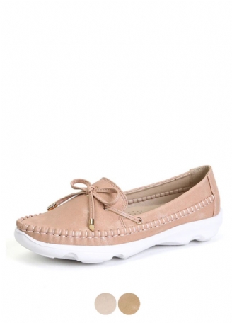 Edesia Naisten Nahkainen Loafer