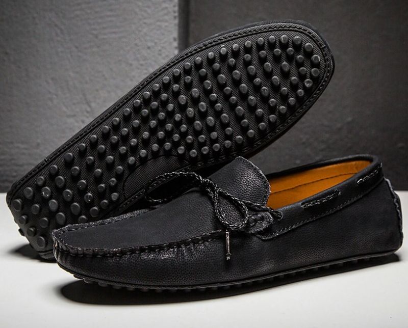 Edgar Miesten Loafers -kengät - Musta
