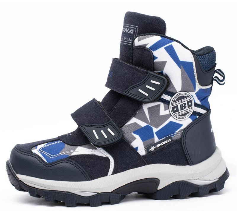 Eduard Boysin Lumisaappaat - Navy Turkis