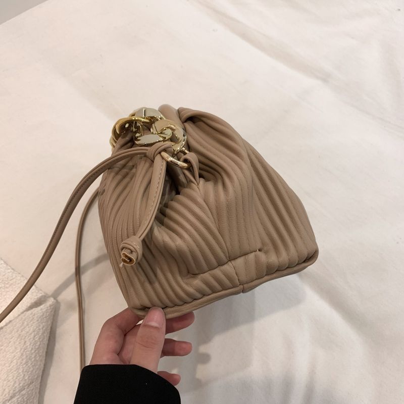 Eimy Naisten Paksuketjuinen Crossbody Käsilaukku - Iso Vihreä
