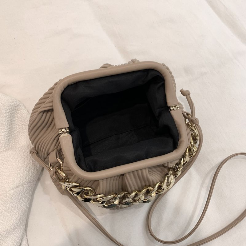 Eimy Naisten Paksuketjuinen Crossbody Käsilaukku - Iso Vihreä