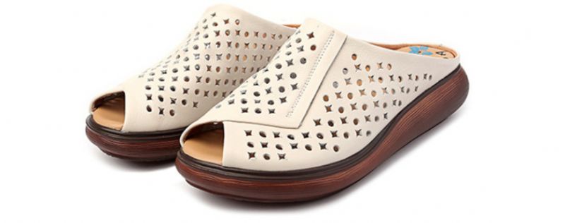 Ela Naisten Tohvelit - Beige
