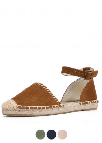 Elda Naisten Nilkkahihna Espadrilles Kesäsandaalit