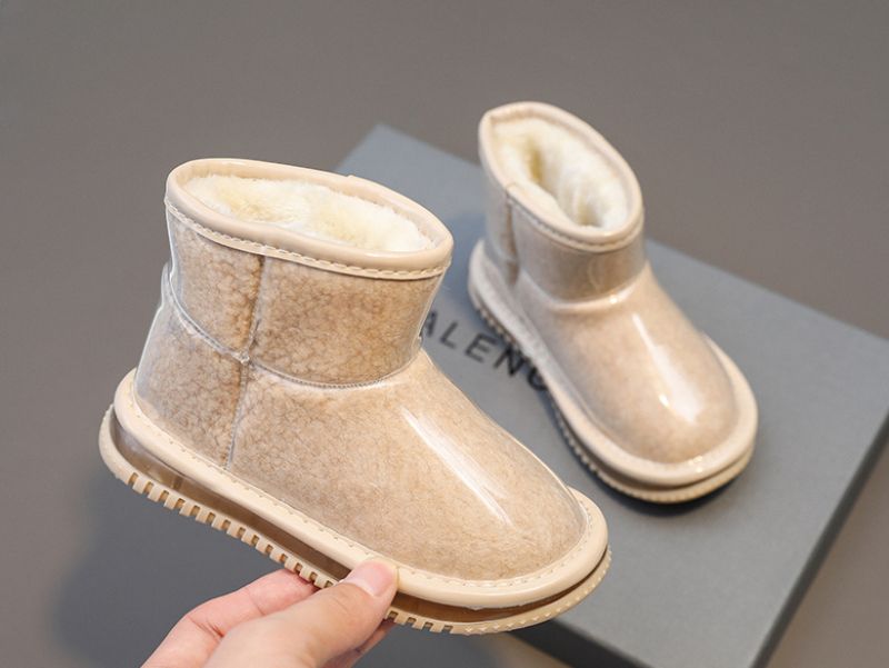 Electra Tyttöjen Lumisaappaat - Beige Turkis