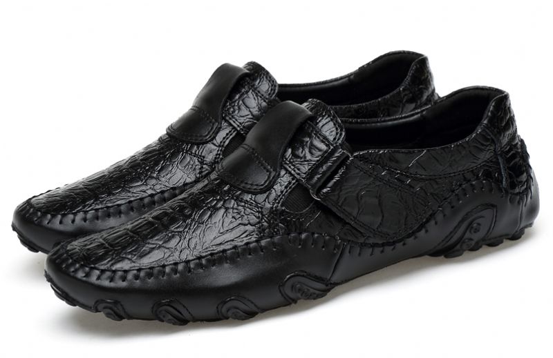 Elias Miesten Loafers -mekkokengät - Musta