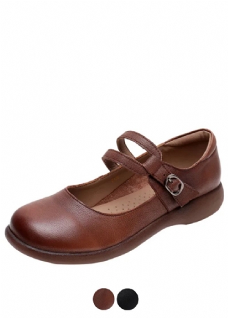 Elida Naisten Nahkainen Loafer