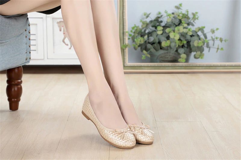 Elida Naisten Tasaiset Kengät - Beige