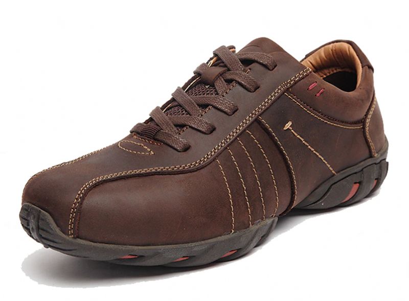 Elio Miesten Casual Oxfords - Kahvi