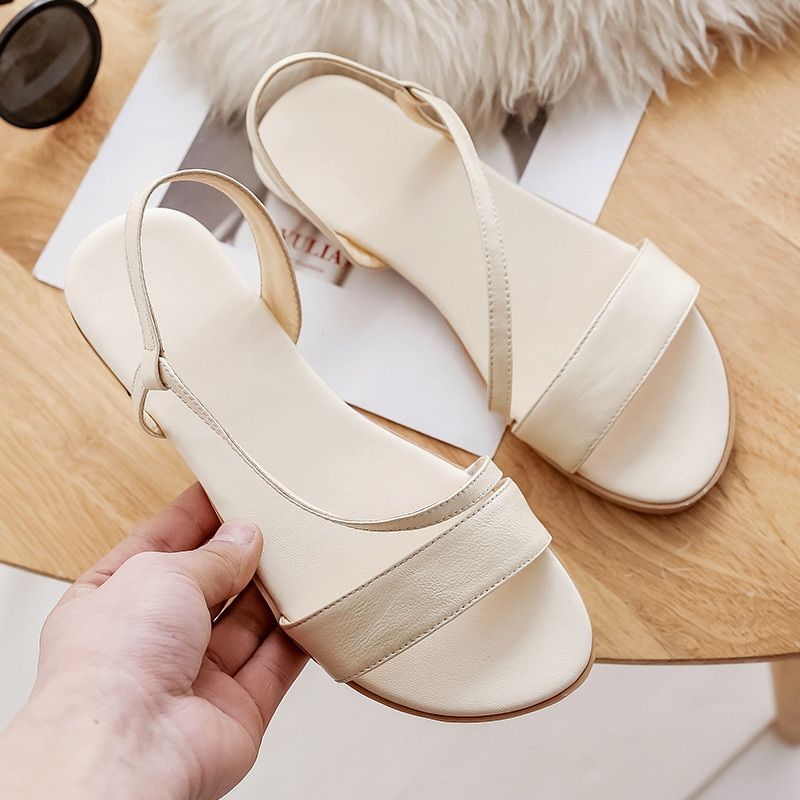 Eliza Naisten Sandaalit - Beige