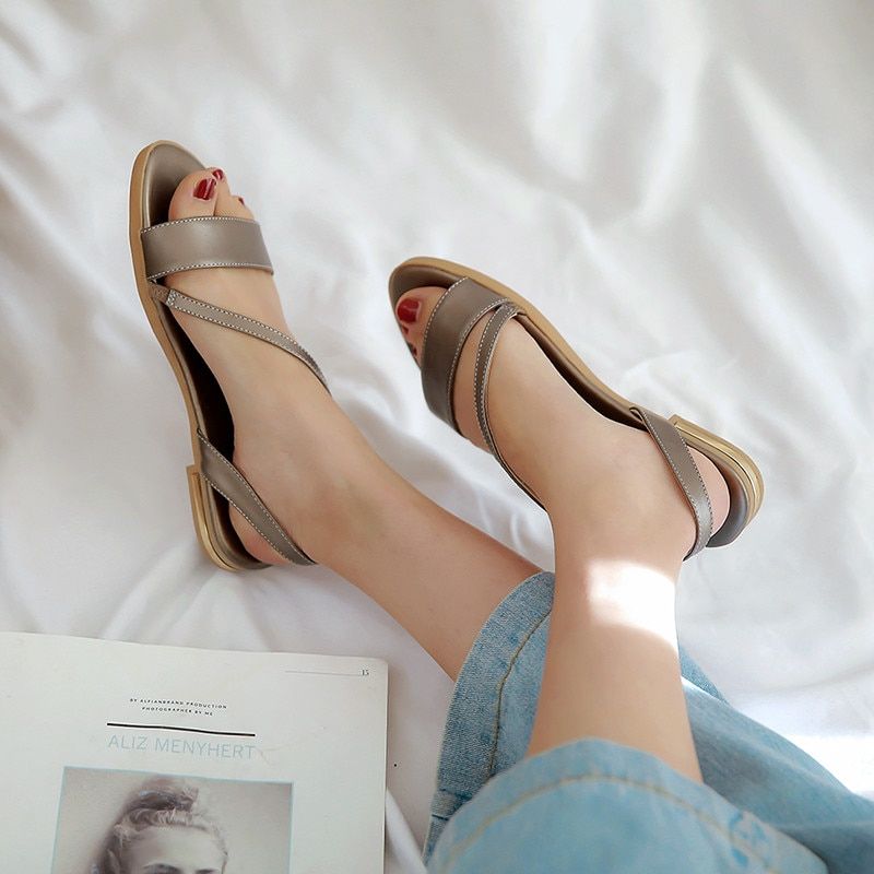 Eliza Naisten Sandaalit - Beige