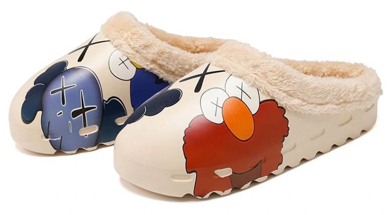 Elmo Naisten Unisex Talvitossut - Beige 1