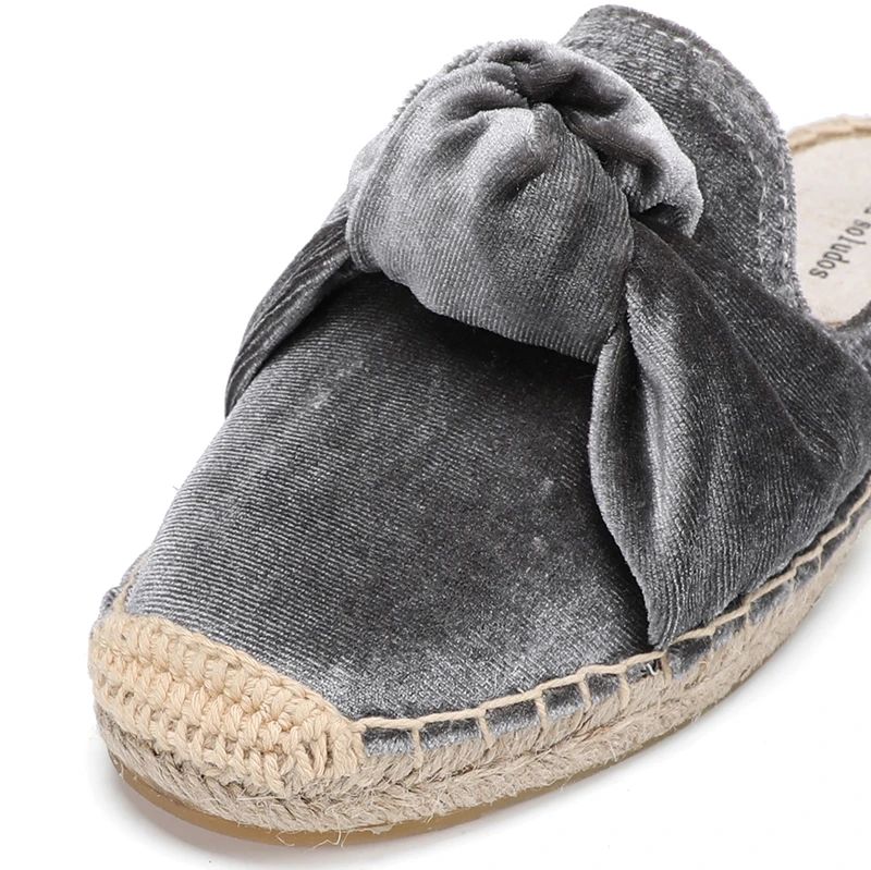 Elsa Naisten Muulit Espadrillit - Harmaa