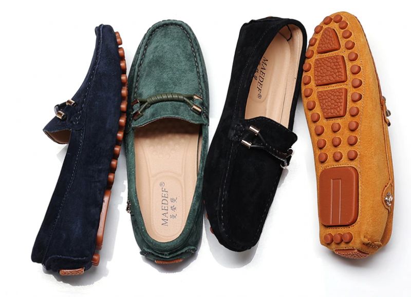 Elvion Miesten Loafers -mekkokengät - Musta