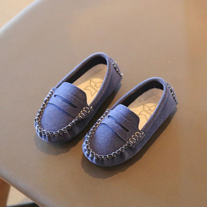 Elzer Poikien Loaferit Vapaa-ajan Kengät - Navy