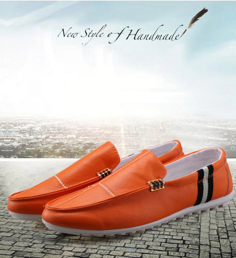 Enzo Miesten Loafers Vapaa-ajan Kengät - Musta