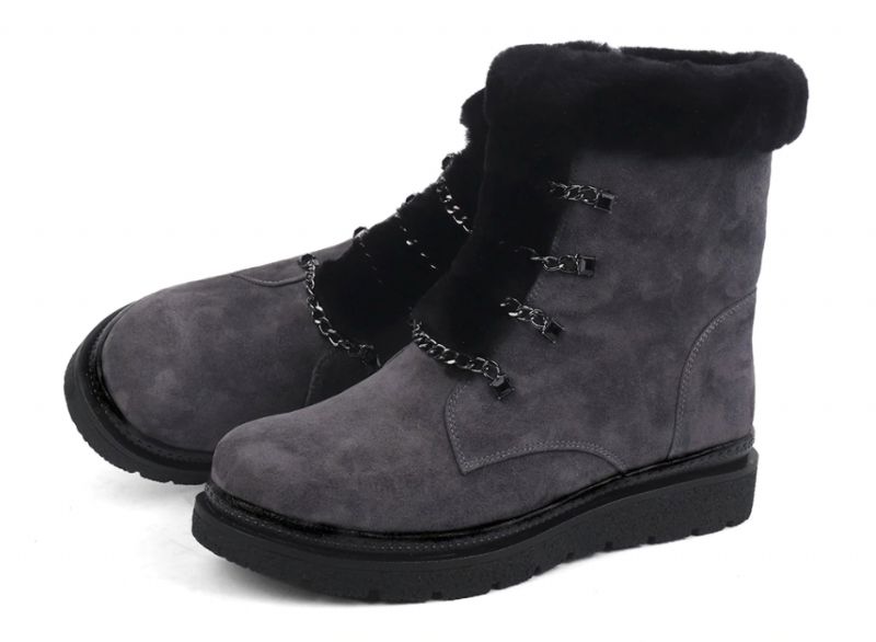 Erminda Boots Nilkkakorkeus - Harmaa