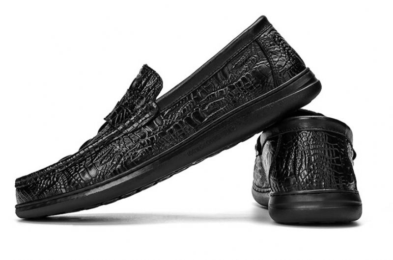 Ernesto Miesten Loafers -kengät - Musta