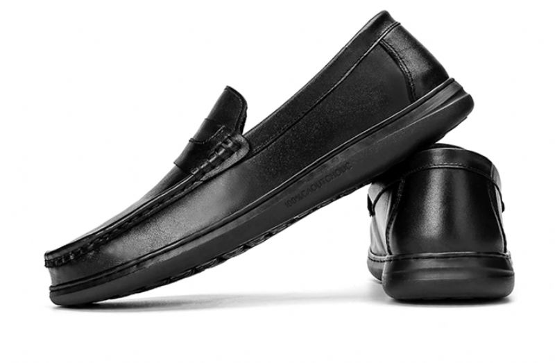 Ernesto Miesten Loafers -kengät - Musta