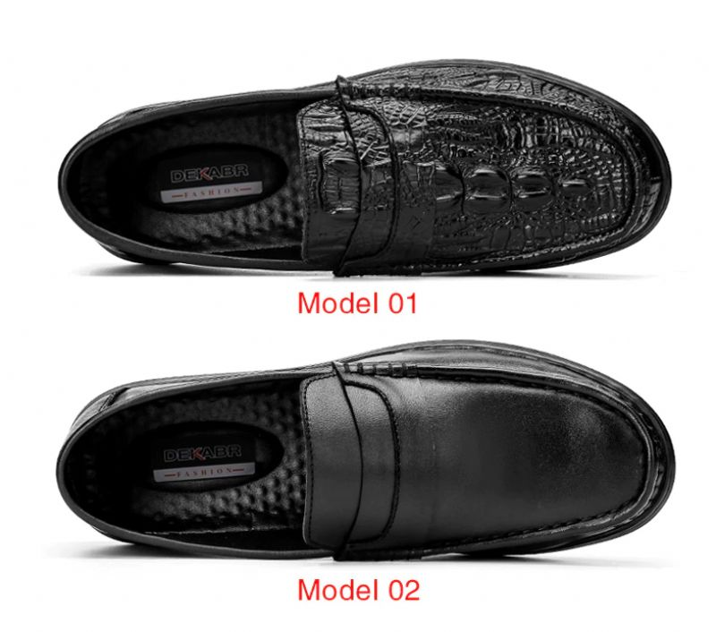 Ernesto Miesten Loafers -kengät - Musta