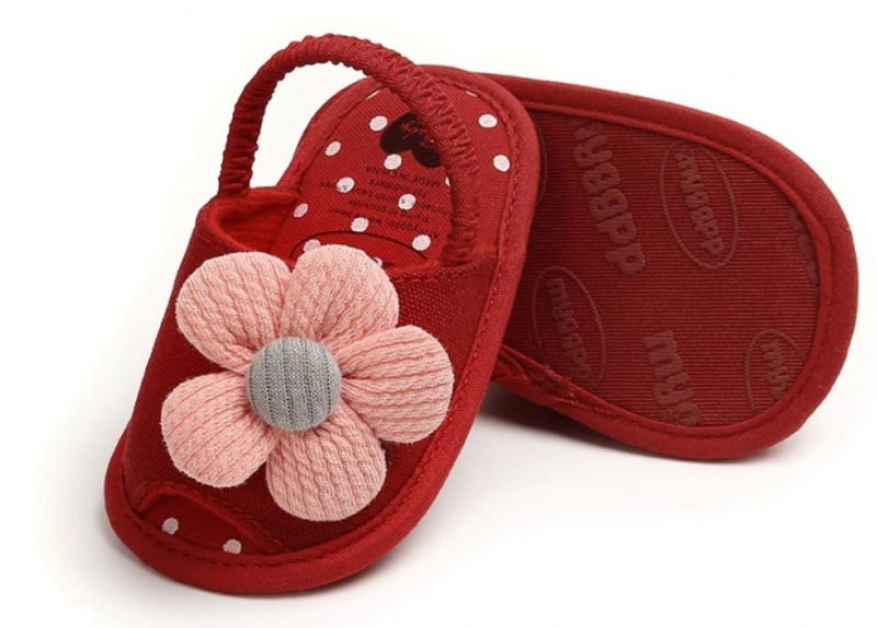Esther Baby Girls Sandaalit - Burgundy