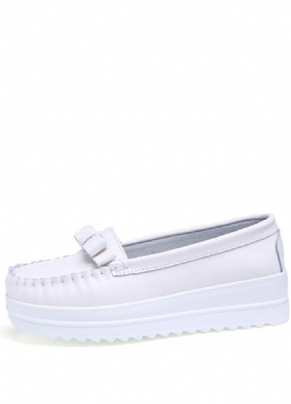 Esther Naisten Mukavat Nahkaiset Loafer-kengät