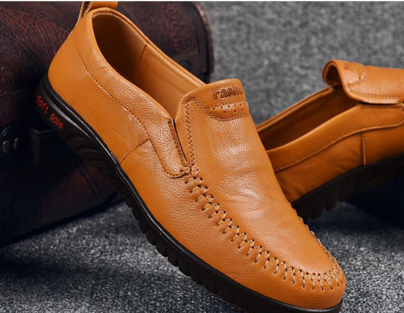 Euder Miesten Luxury Loafers -kengät - Ruskea