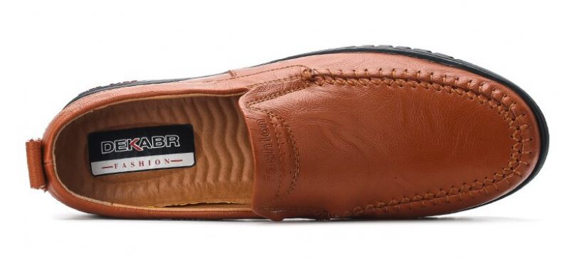 Euder Miesten Luxury Loafers -kengät - Ruskea