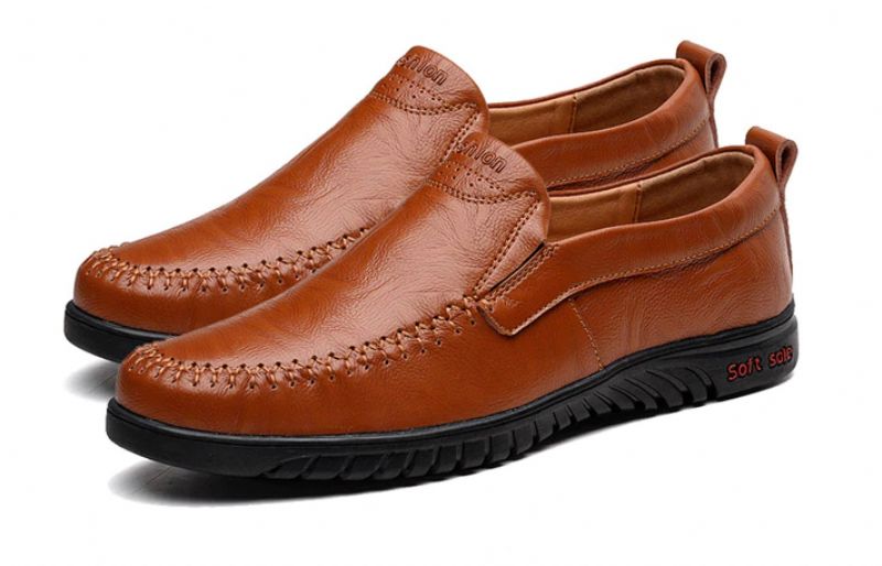 Euder Miesten Luxury Loafers -kengät - Musta