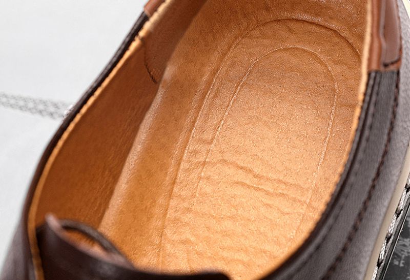 Evian Miesten Loafers -mekkokengät - Kahvi