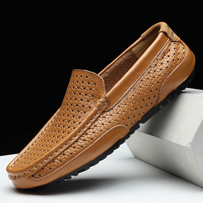 Ezis Miesten Loafers Comfort-kengät - Musta