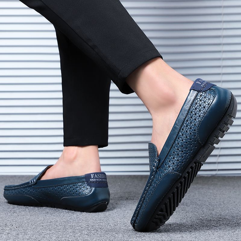Ezis Miesten Loafers Comfort-kengät - Musta