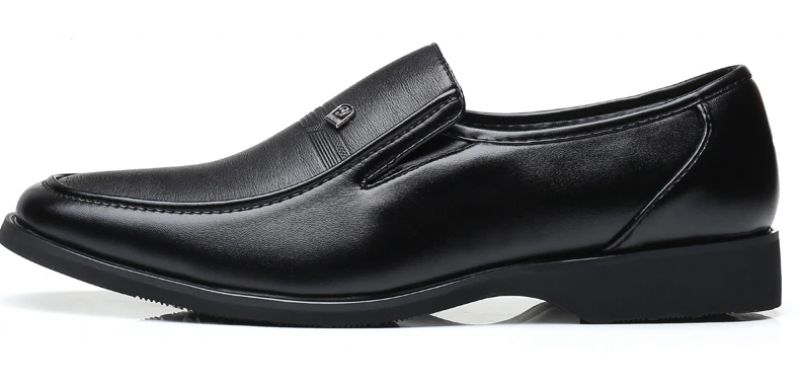 Fabio Miesten Loafers -nahkakengät - Musta