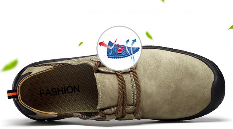 Fede Miesten Loafers Vapaa-ajan Kengät - Khaki
