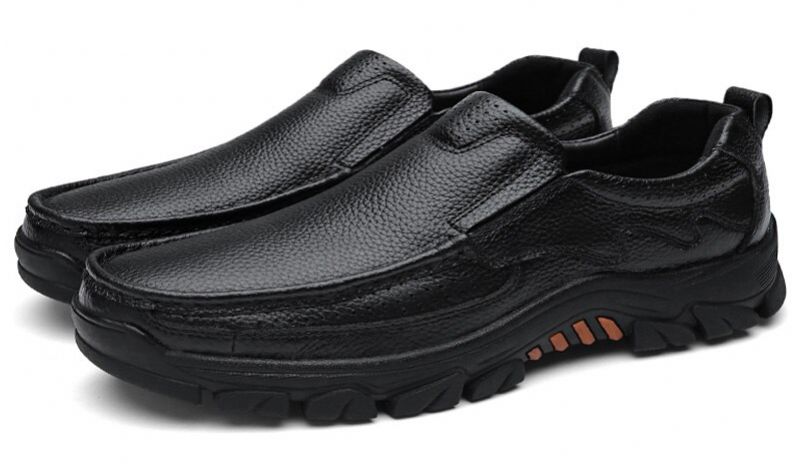 Feidi Miesten Loafers Vapaa-ajan Kengät - Musta