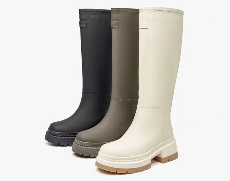 Fergunzon Naisten Saappaat - Beige