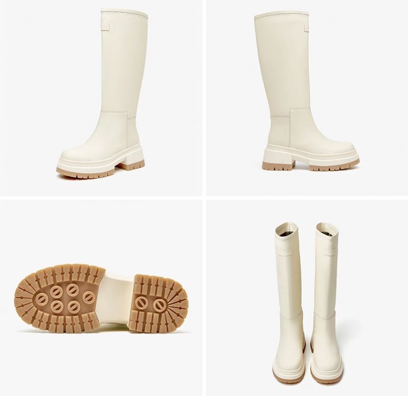 Fergunzon Naisten Saappaat - Beige