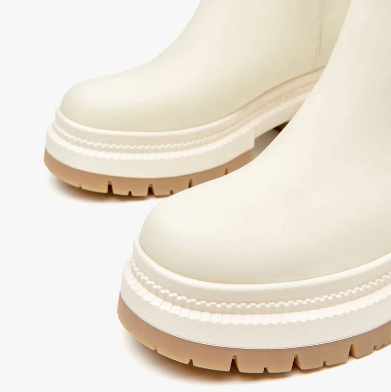 Fergunzon Naisten Saappaat - Beige