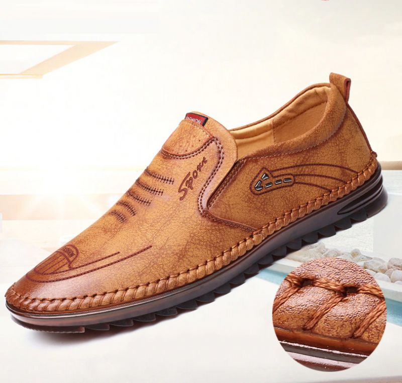 Fernando Miesten Loafers Vapaa-ajan Kengät - Ruskea